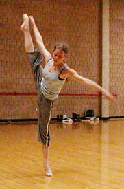 Dancer Ruth Bronwen